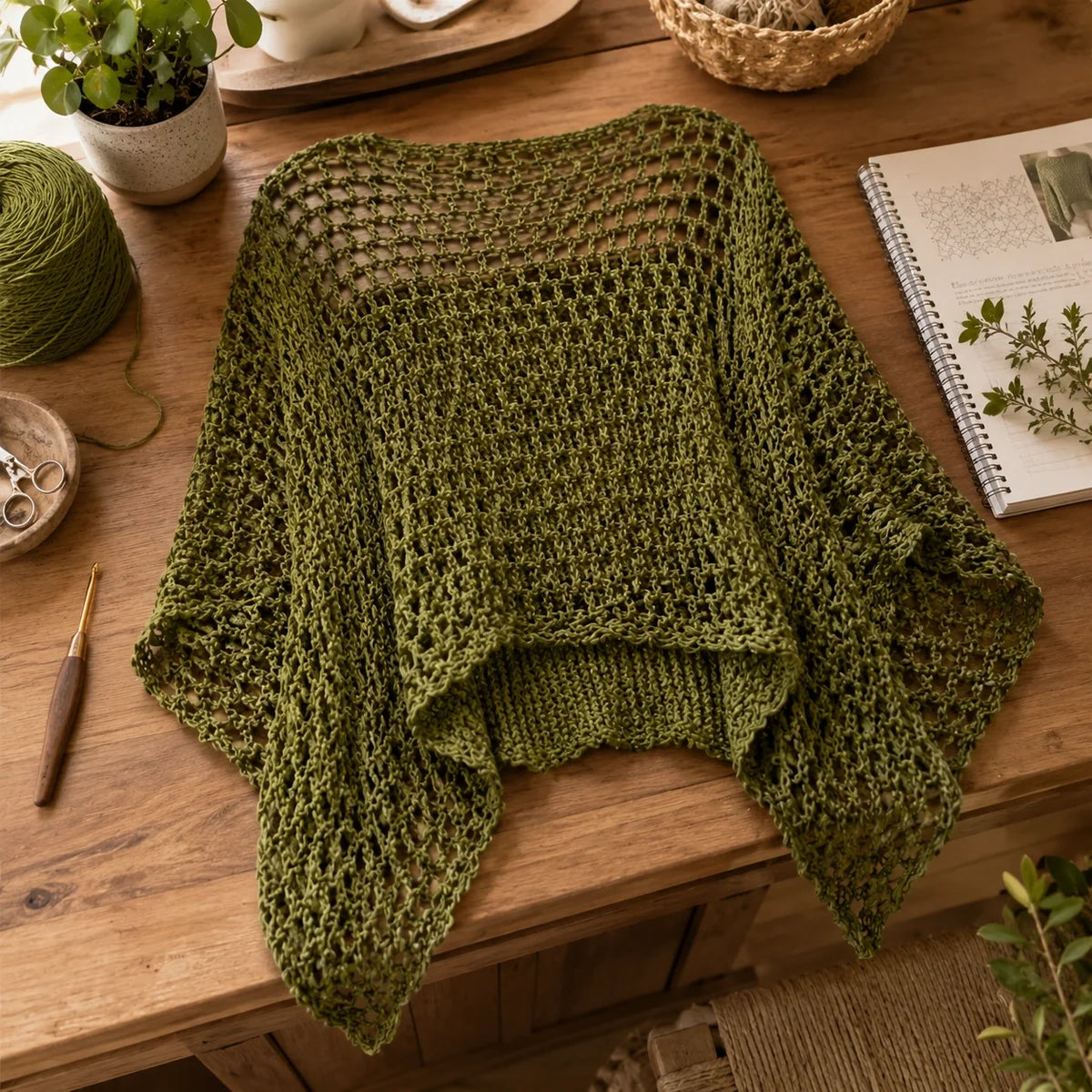 The Selenya Shawl Pattern