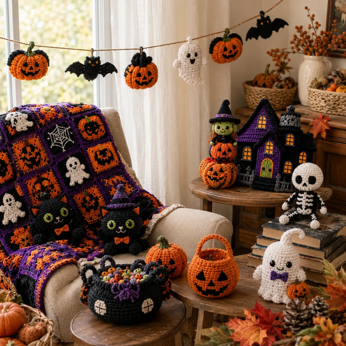 Halloween Amigurumi Crochet Pattern Set ππ» - 30 Pattern