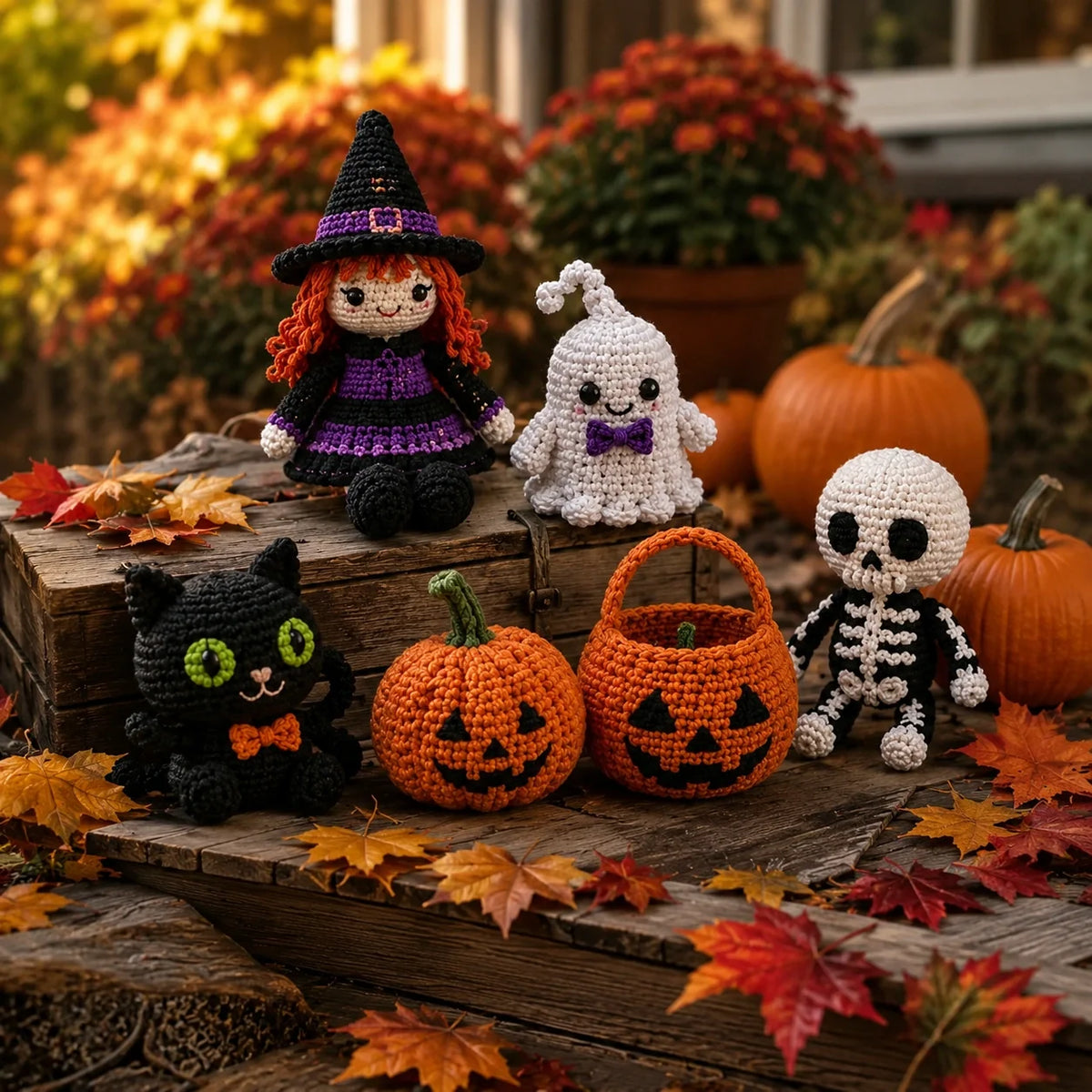 Halloween Amigurumi Crochet Pattern Set ππ» - 30 Pattern