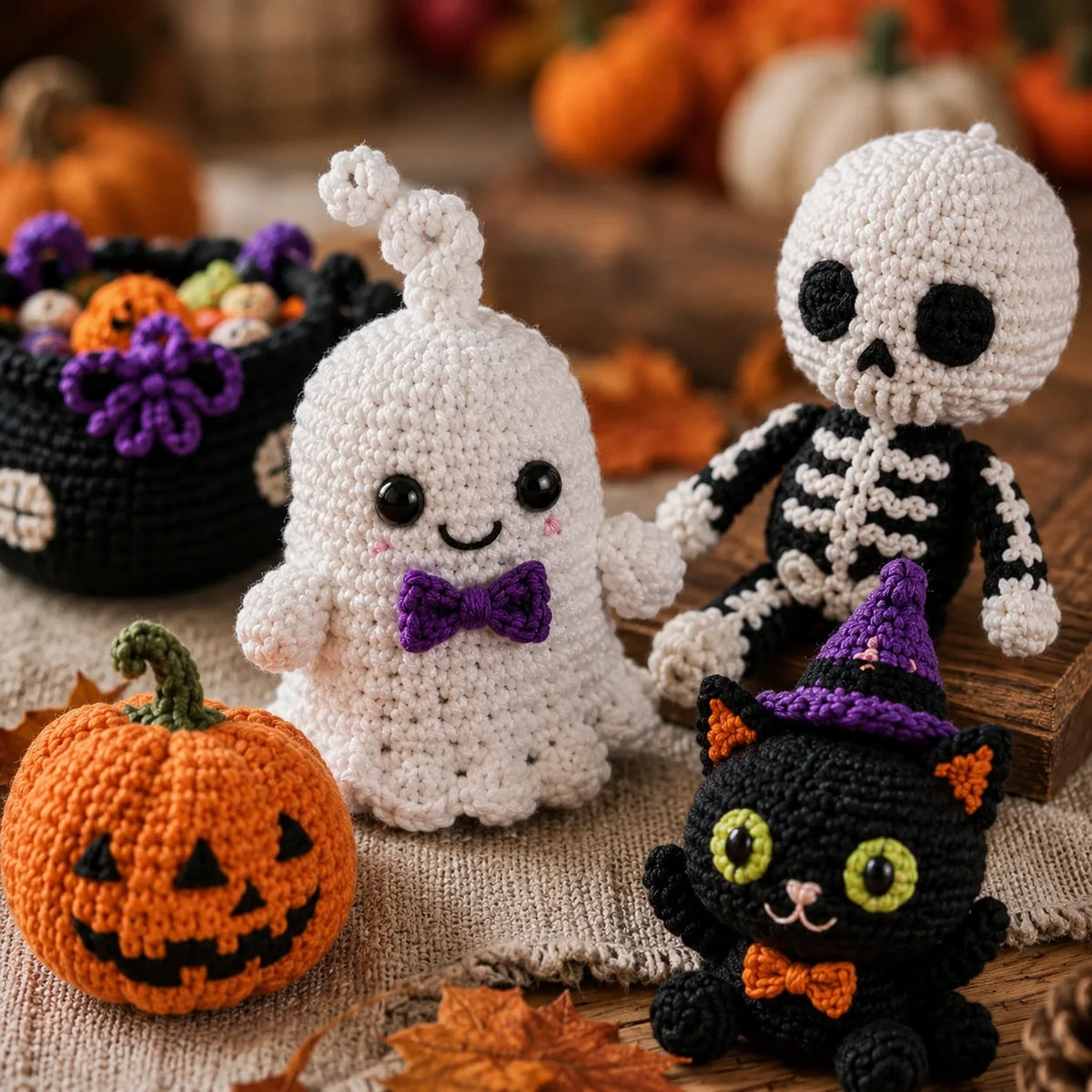 Halloween Amigurumi Crochet Pattern Set ππ» - 30 Pattern