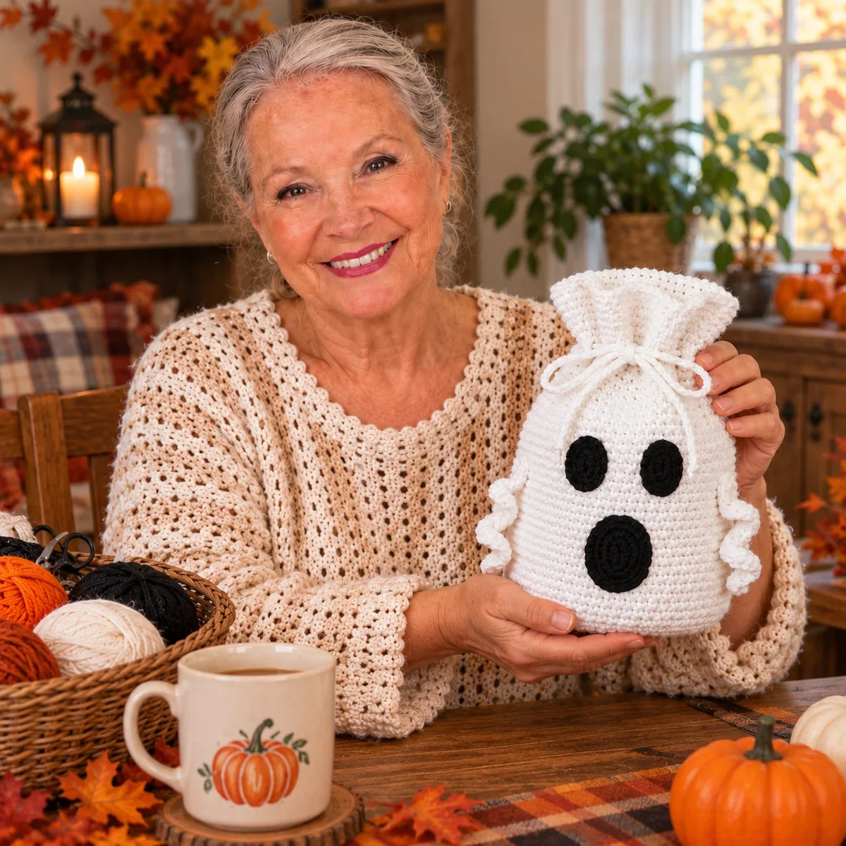 Crochet Halloween Treat Bag Pattern Set β 4 Spooky Designs