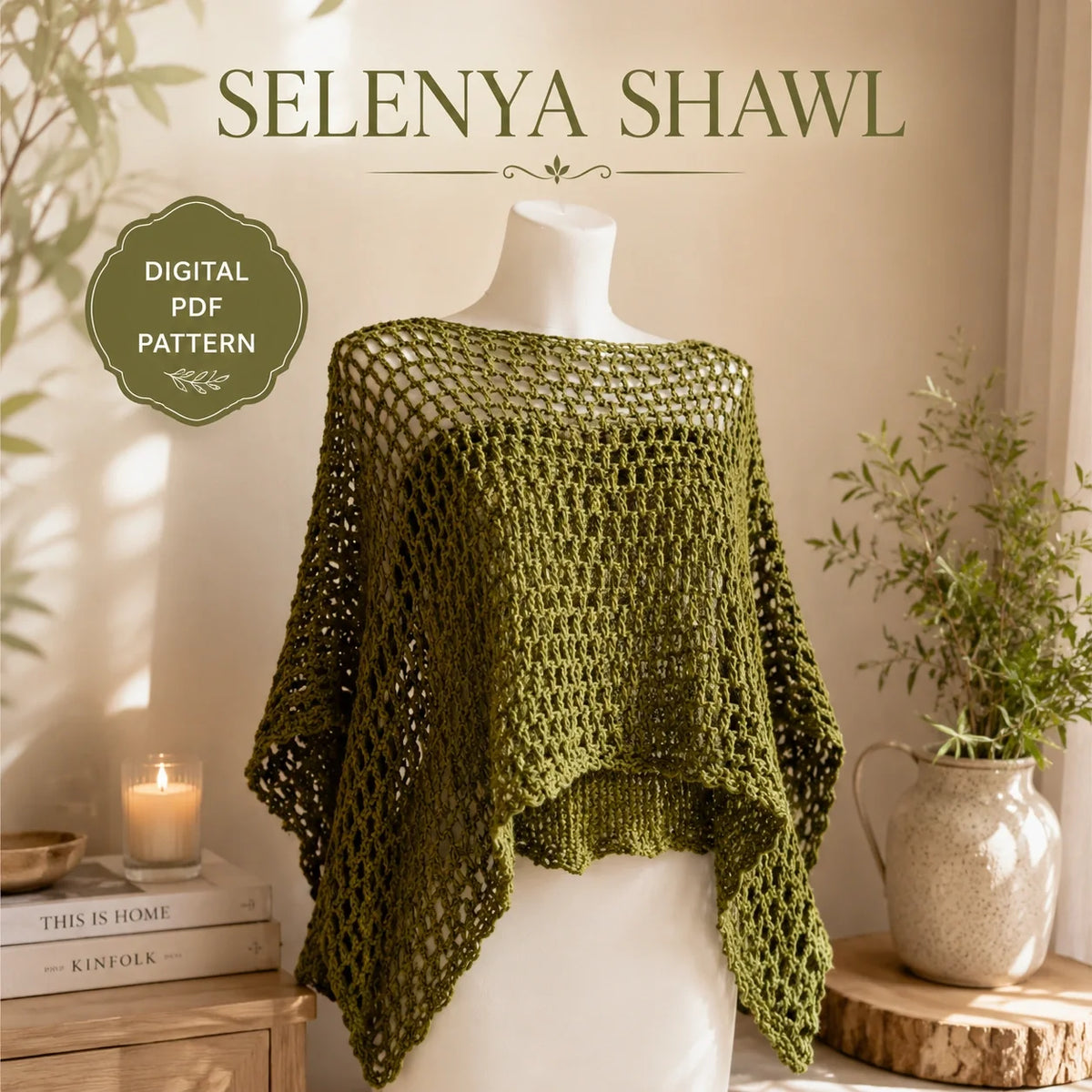 The Selenya Shawl Pattern