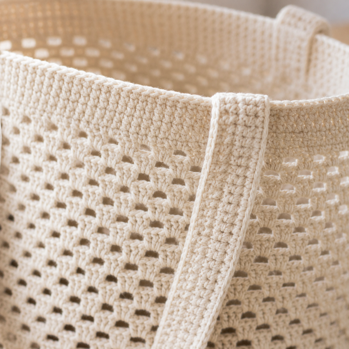 Mesh Market Bag Crochet Pattern