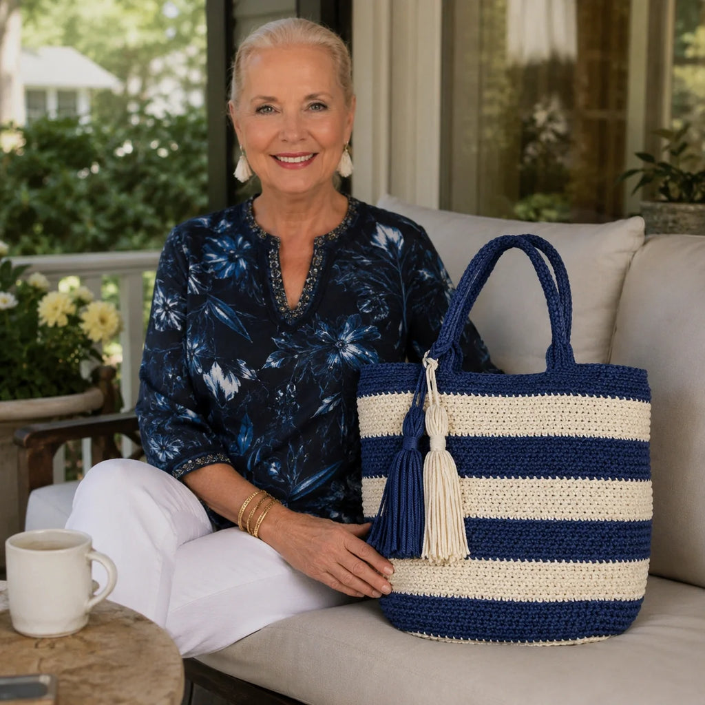 Hampton Style Bag Crochet Pattern