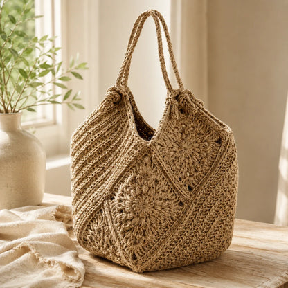 Lunar Market Bag Crochet Pattern
