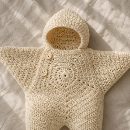 Newborn Star Swaddle Crochet Pattern