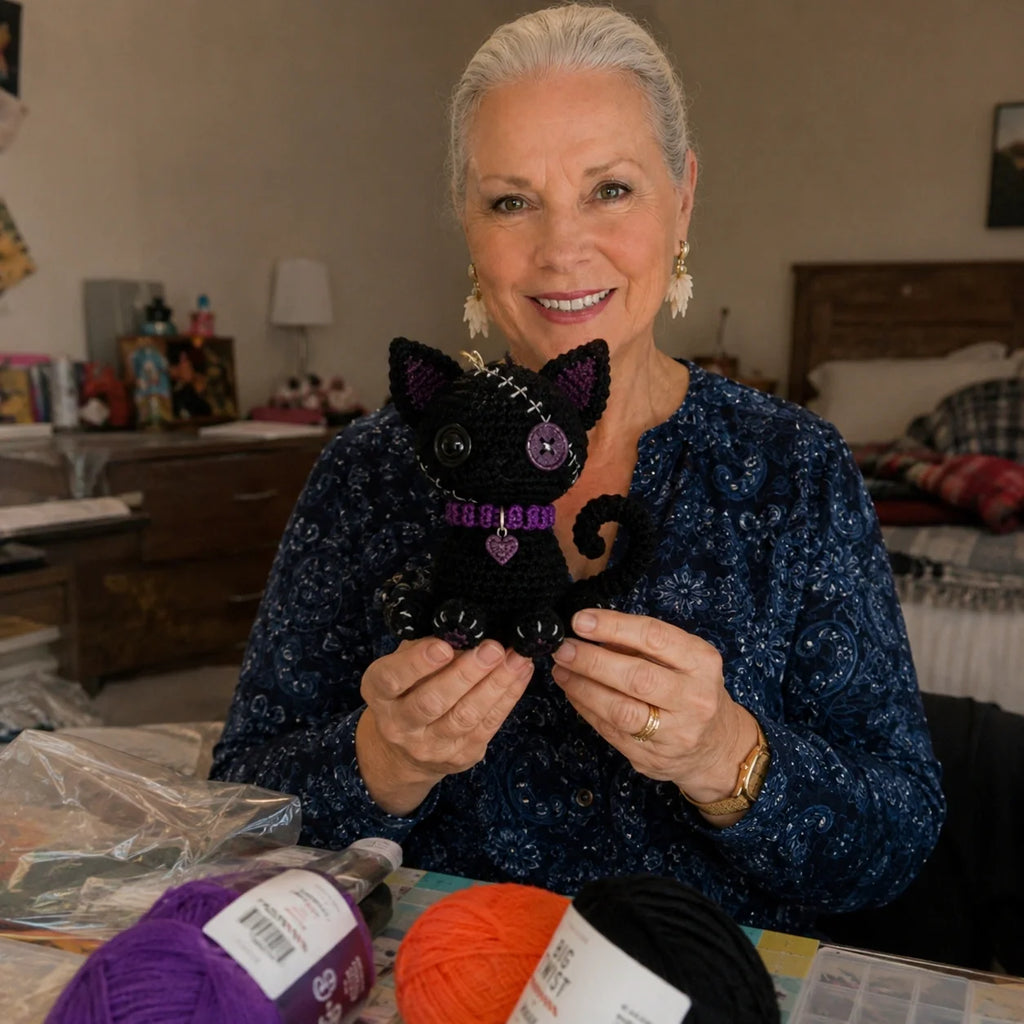 Halloween Gothic Dolls – Amigurumi 5 in 1 Crochet Pattern