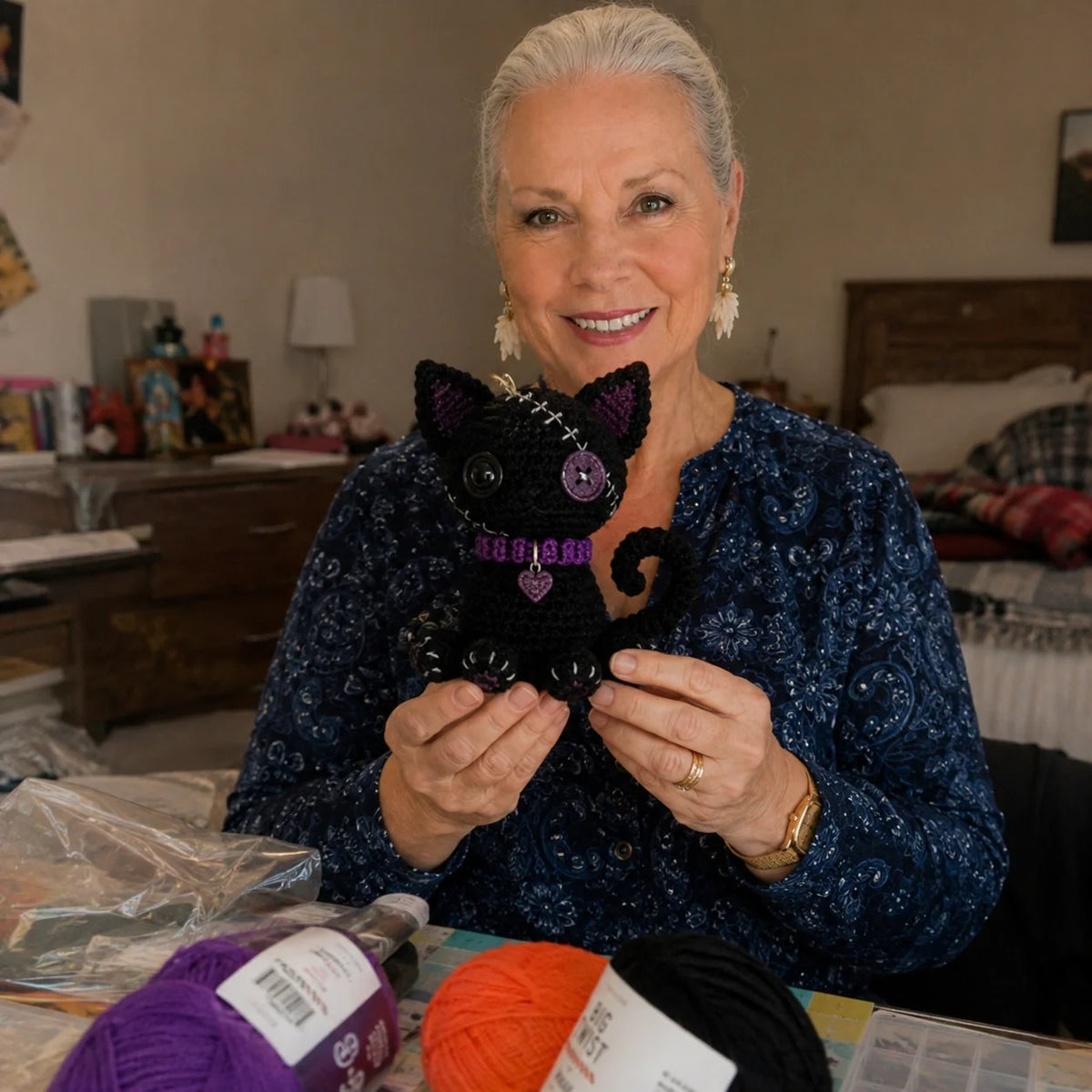 Halloween Gothic Dolls – Amigurumi 5 in 1 Crochet Pattern