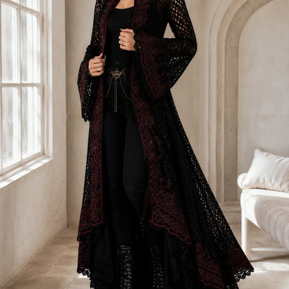 Gothic Crochet Dress Pattern  - 3 Victorian Dresses, All Sizes