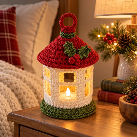 Mini Christmas Lantern Crochet Pattern