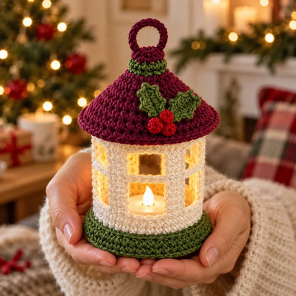 Mini Christmas Lantern Crochet Pattern