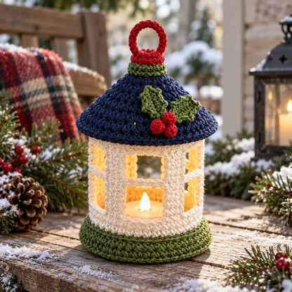 Mini Christmas Lantern Crochet Pattern