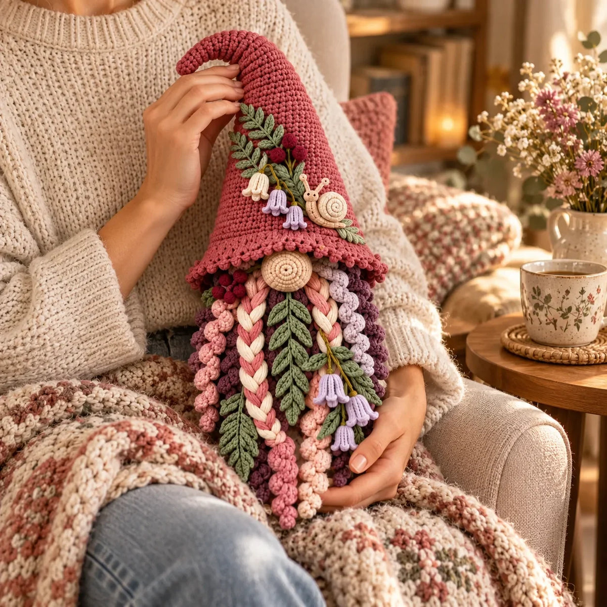 Crochet Gnome Wall Hangings — 3 Seasonal Patterns