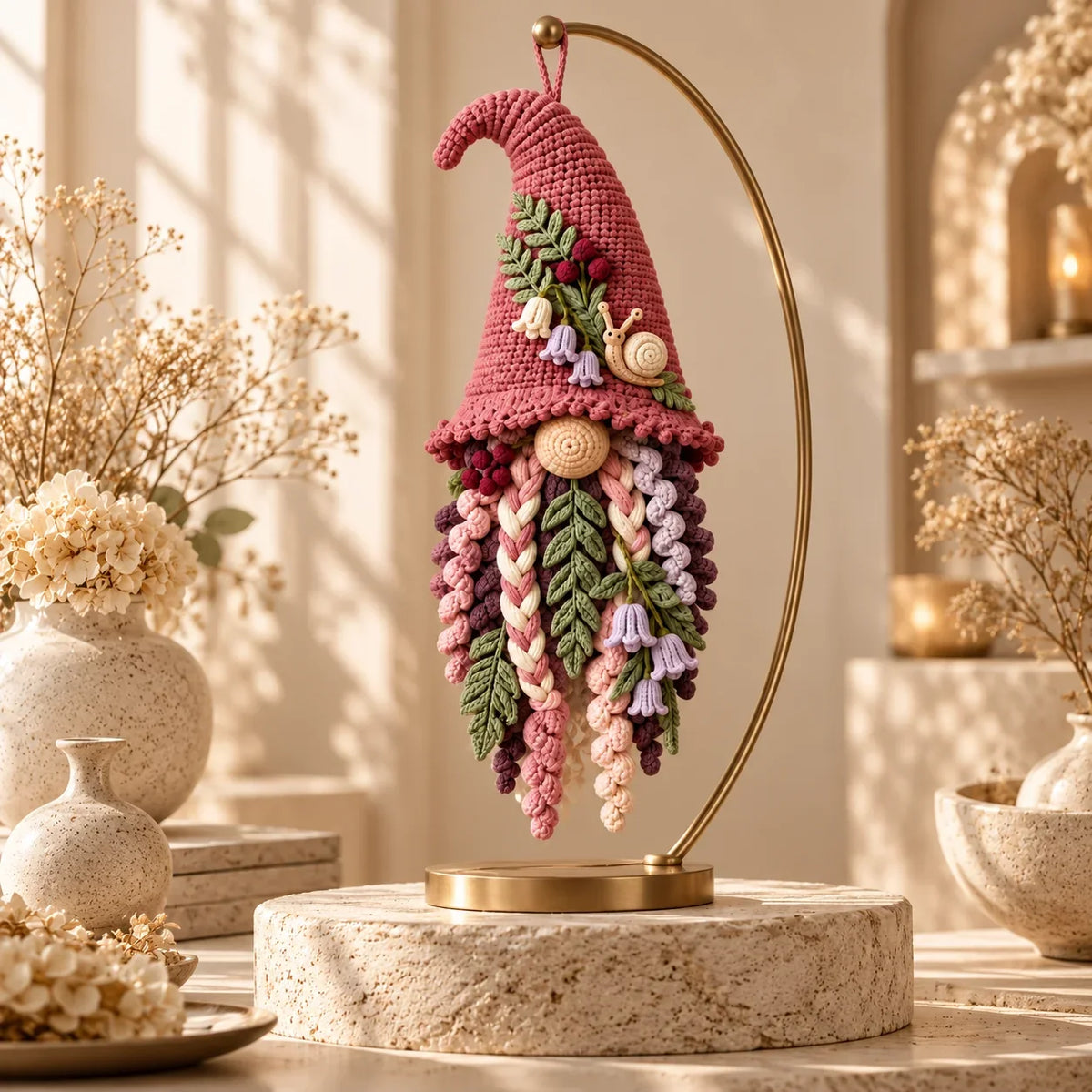 Crochet Gnome Wall Hangings — 3 Seasonal Patterns
