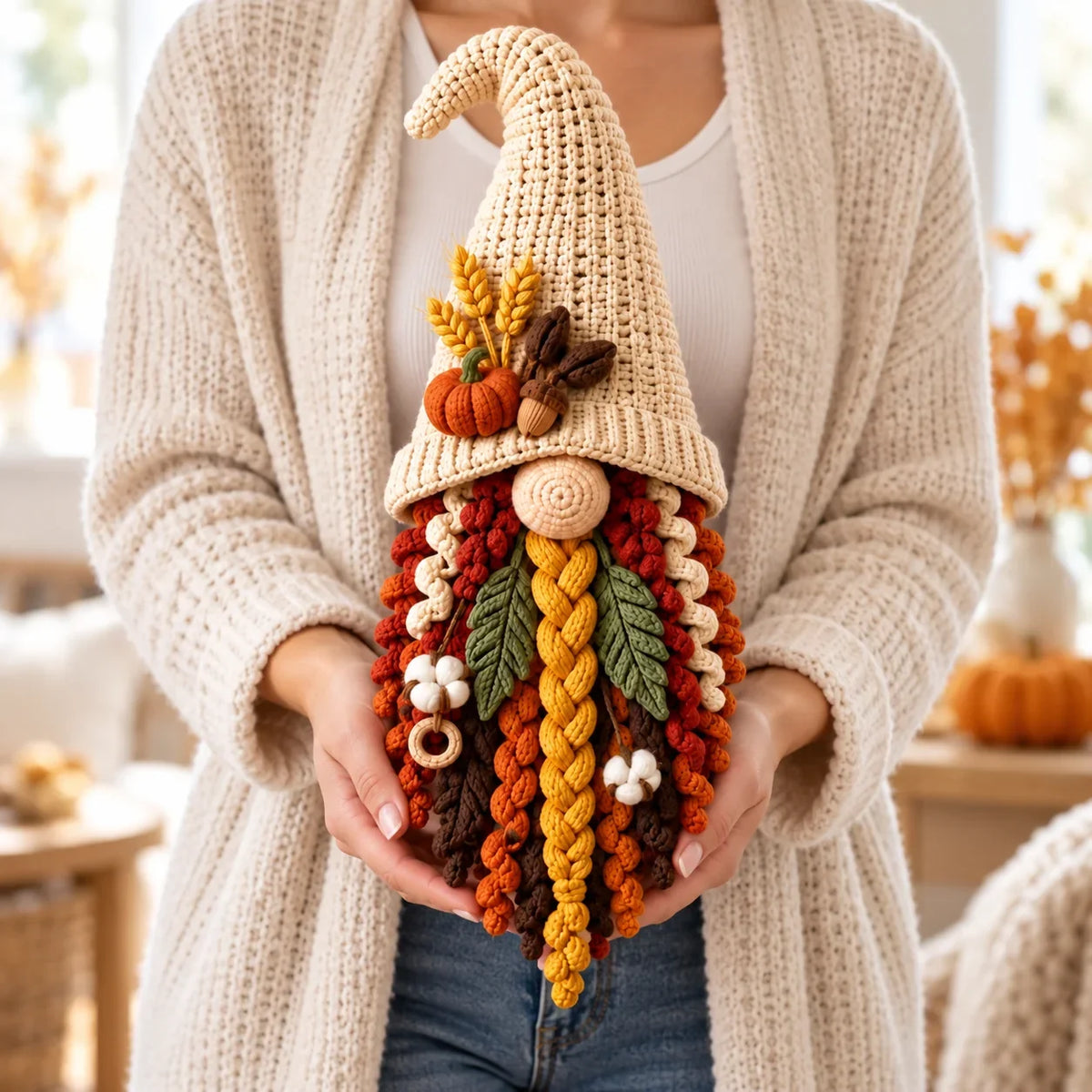 Crochet Gnome Wall Hangings — 3 Seasonal Patterns