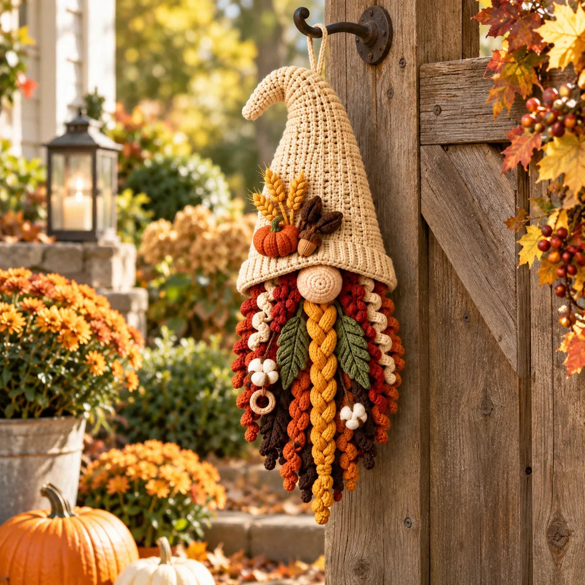 Crochet Gnome Wall Hangings — 3 Seasonal Patterns