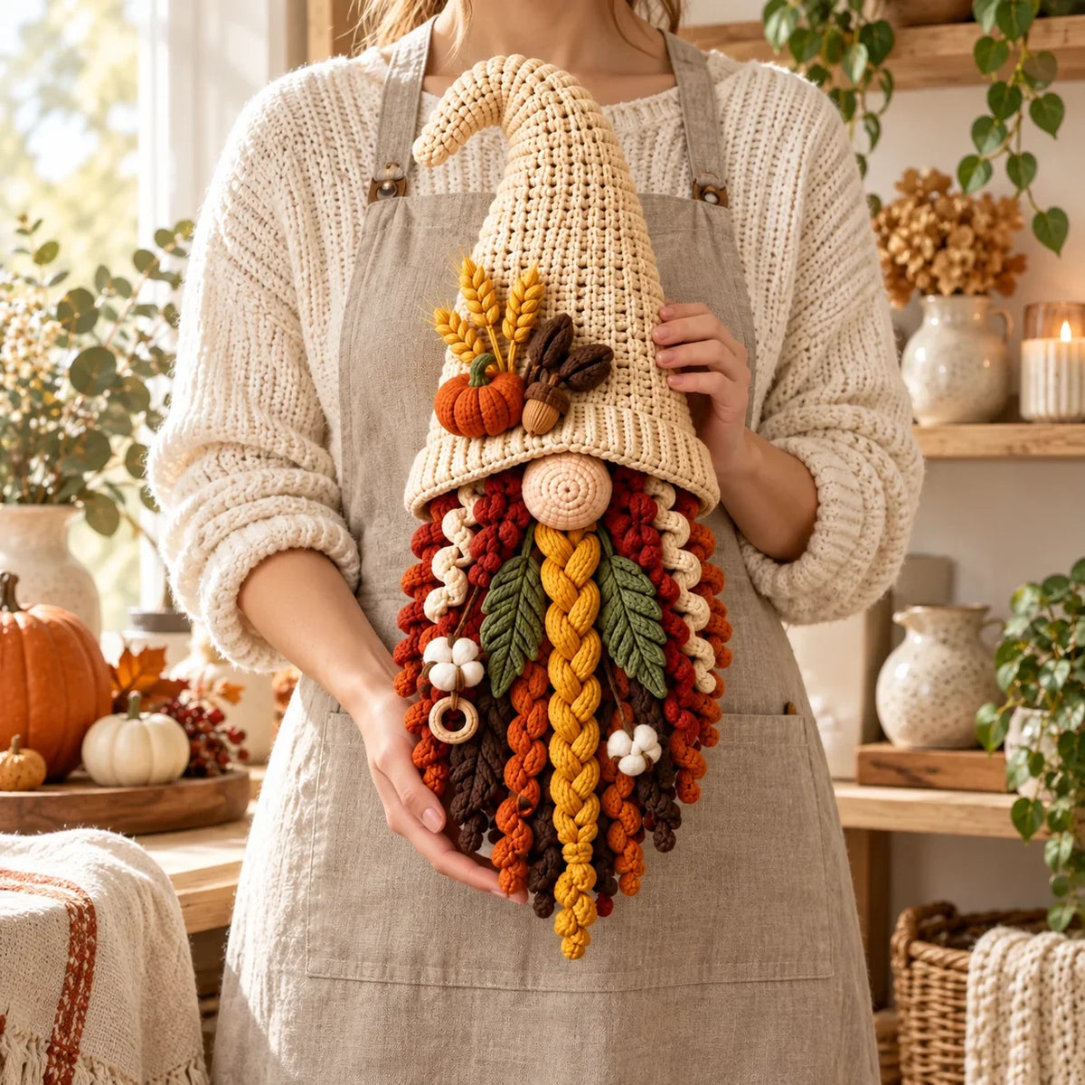 Crochet Gnome Wall Hangings — 3 Seasonal Patterns