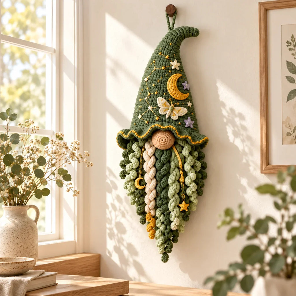 Crochet Gnome Wall Hangings — 3 Seasonal Patterns