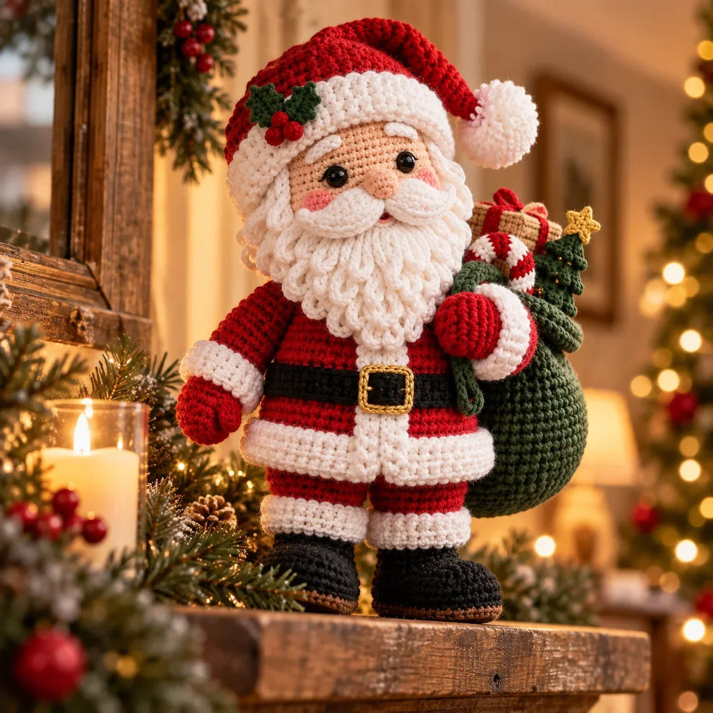 Crochet Santa Claus Amigurumi Pattern