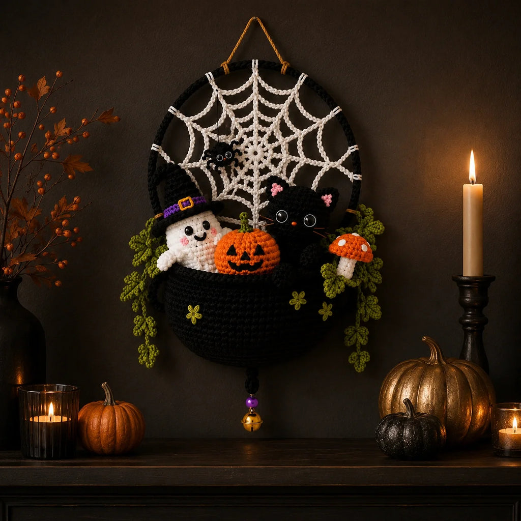 Halloween Spiderweb Hoop Pattern 🕷️