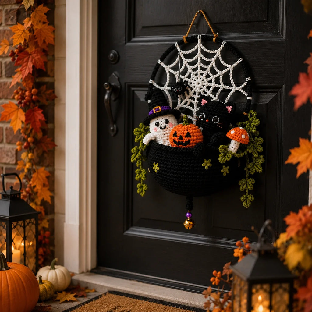 Halloween Spiderweb Hoop Pattern 🕷️
