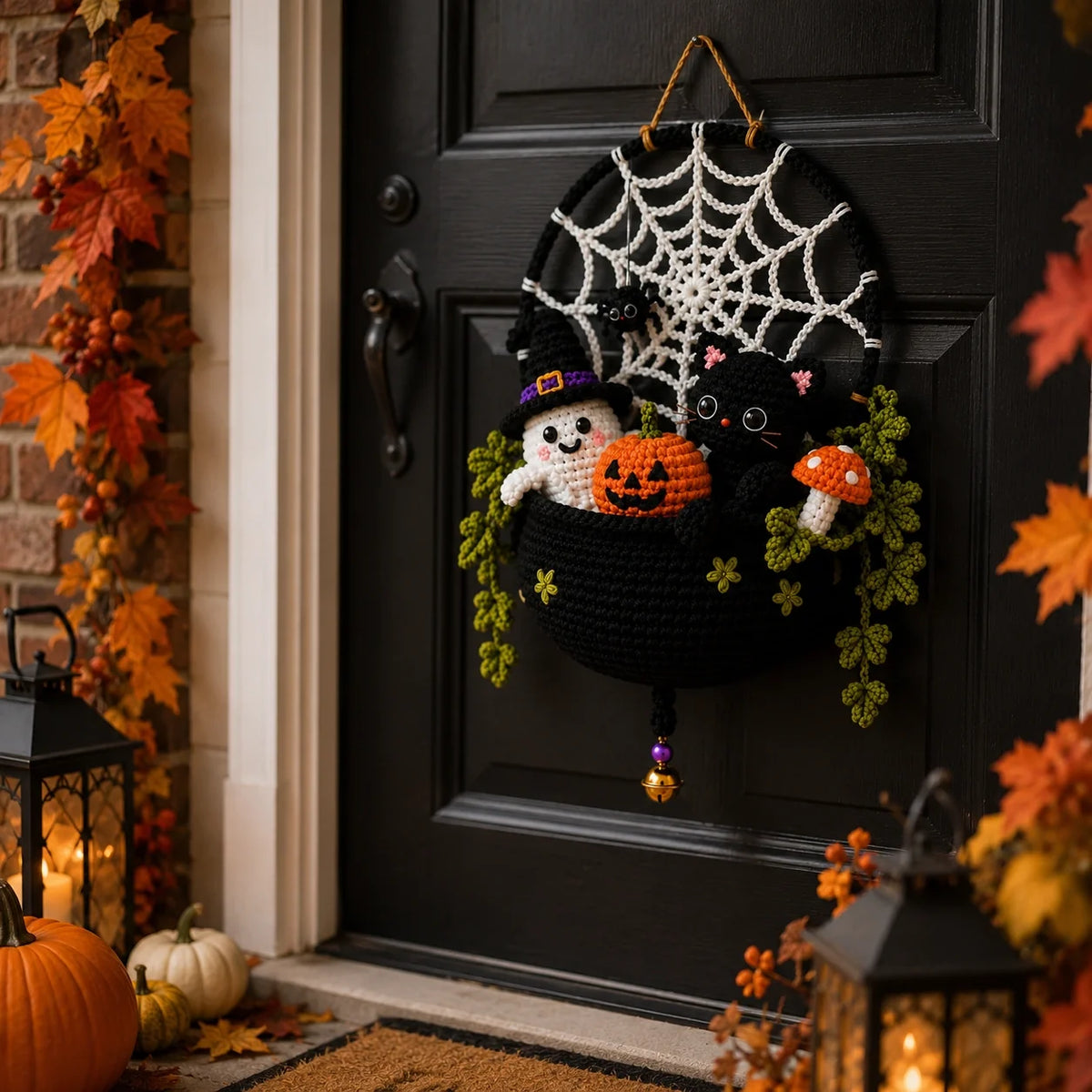 Halloween Spiderweb Hoop Pattern 🕷️