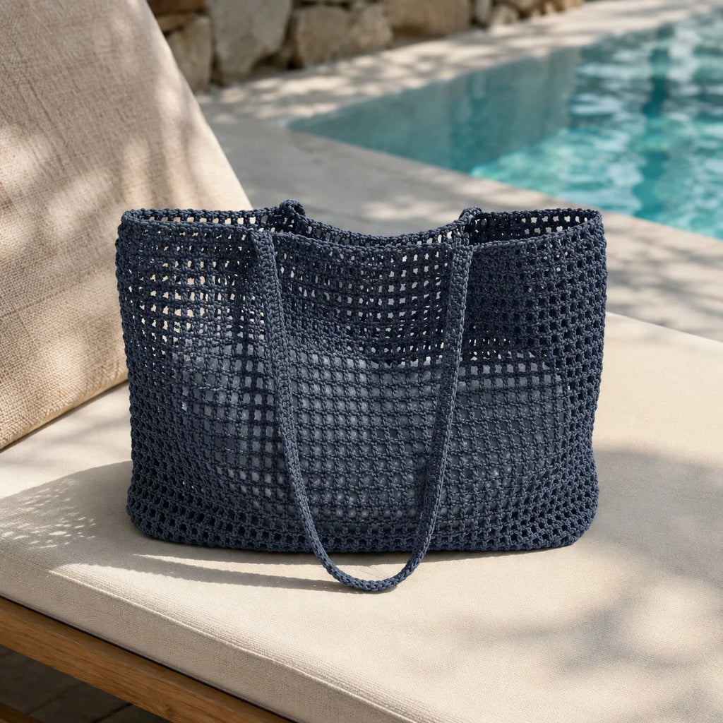 Summer Mesh Market Bag Crochet Pattern